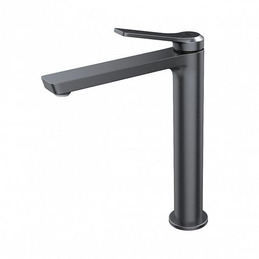 Смеситель для раковины IDDIS Parker, графит фото