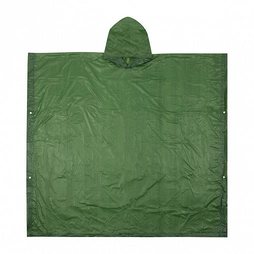 Дождевик-пончо Park RP-18, PEVA, размер L, зеленый фото
