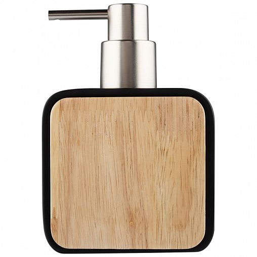 Дозатор для жидкого мыла Leonord Sydney, полирезин, черный фото