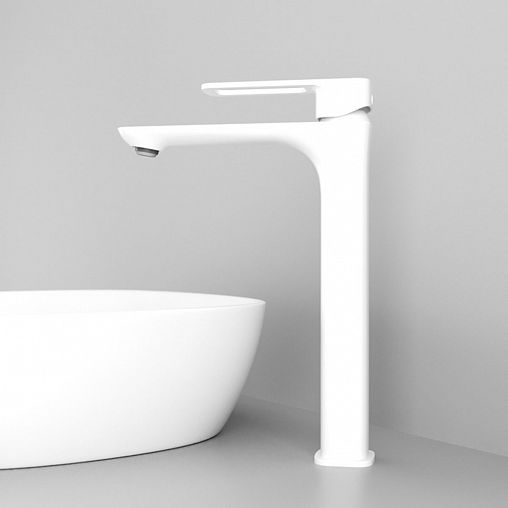 Смеситель для раковины IDDIS Slide, белый матовый фото