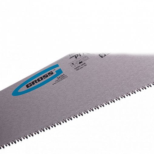 Ножовка по дереву Gross Piranha, 500 мм, 7 - 8 TPI фото