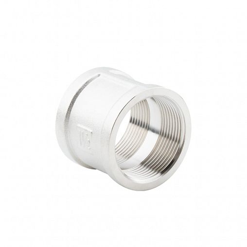 Муфта соединительная латунная никелированная Alato с внутренней резьбой 1 1/2" фото