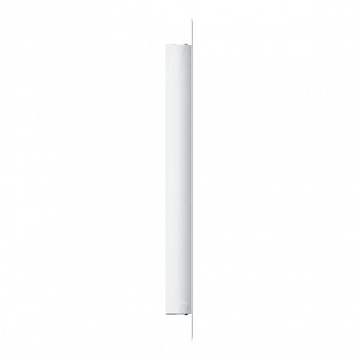 Люк-дверца ревизионная Evecs ЛТ3535М, 410 x 410 мм, с фланцем 350 x 350 и ручкой, белая фото