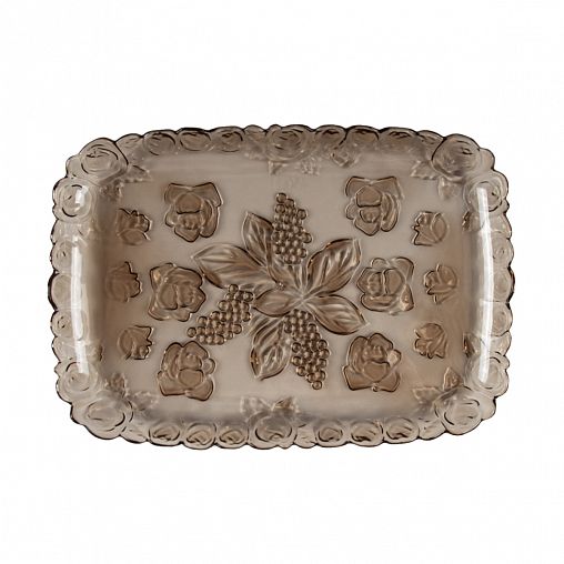 Поднос Альтернатива Изобилие, 41 x 28 x 3,5 см, тонированный фото