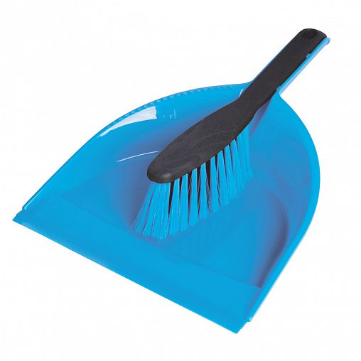 Комплект для уборки Azur, совок с щеткой-сметкой фото