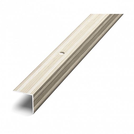 Порог угловой Лука ПУ-05, 900 x 20 x 20 мм, клен беленый фото