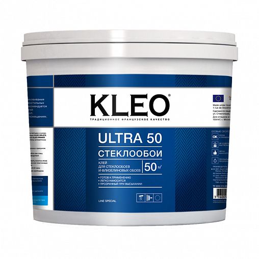 Клей для стеклообоев Kleo Ultra 50 готовый, 10 кг фото