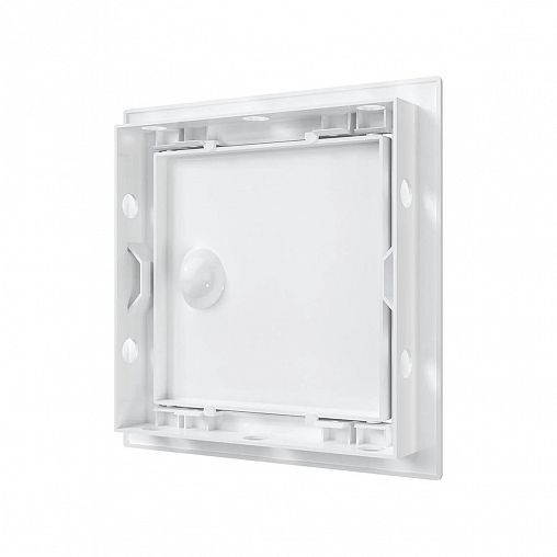 Люк-дверца ревизионная Evecs Л1515Р, ABS-пластик, с ручкой, с фланцем 146 x 146 мм, 168 x 168 мм фото Люк-дверца ревизионная Evecs Л1515Р, ABS-пластик, с ручкой, с фланцем 146 x 146 мм, 168 x 168 мм фото