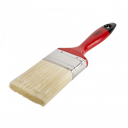 Кисть плоская Кедр №2,5, смешанная щетина, пластиковая ручка, 63 мм фото