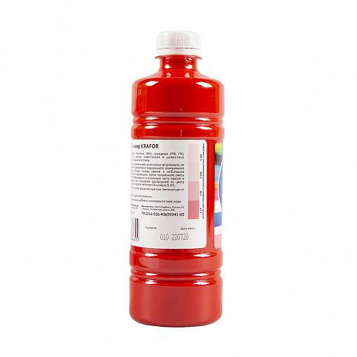 Колер универсальный Krafor №9, розовый, 450 мл фото