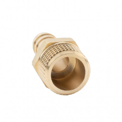 Штуцер латунный для шланга Alato с наружной резьбой 1/2", 12 мм фото