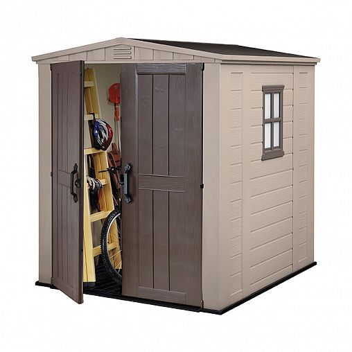 Хозблок Keter Factor 6x6, 173,5 x 195 x 208 см, бежевый фото