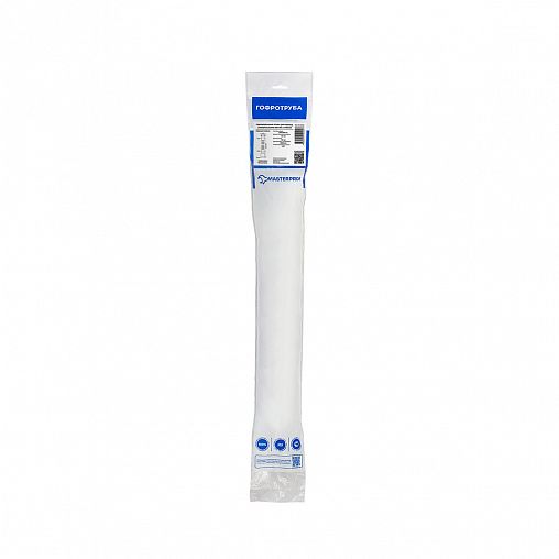 Трубка гофрированная MasterProf, с выпуском 1 1/2" x 40/50 мм, 800 мм фото