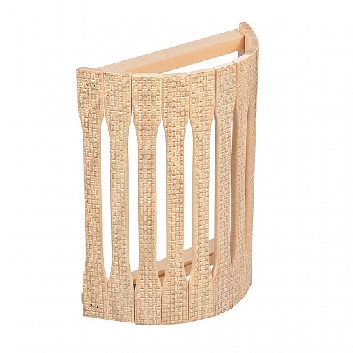 Абажур для светильника угловой Банные штучки Рогожка, липа, 31 x 9 x 22 см фото