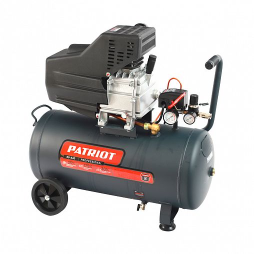 Компрессор поршневой масляный Patriot Professional WO 50-340, 2000 Вт фото