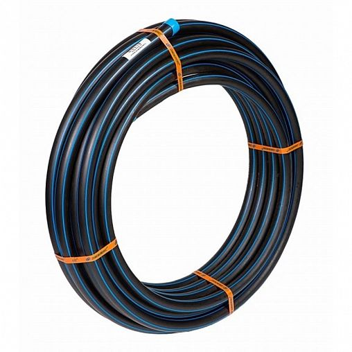 Труба для питьевой воды ПНД Джилекс Хит PE100, PN 10, 25 x 1,6 мм, бухта 20 м фото