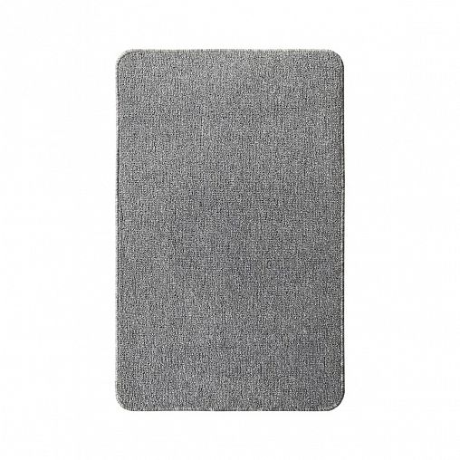 Коврик в ванную и туалет L Cadesi Light Latex, 50 x 80 + 50 x 40 см, полипропилен, серый фото