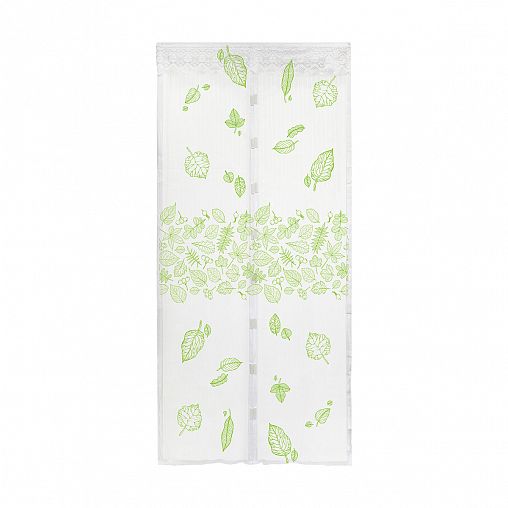 Москитная сетка на дверь Рыжий кот Капутомоскито Листья, на магнитах, 1 x 2,1 м фото