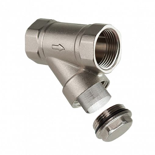 Фильтр сетчатый РТП внутренняя-внутренняя резьба 3/4" фото Фильтр сетчатый РТП внутренняя-внутренняя резьба 3/4" фото