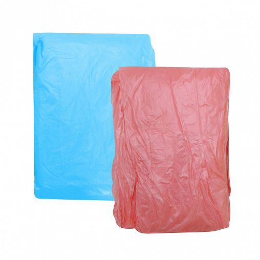 Плащ-дождевик детский Мультидом Пончо, 108 x 88 см, микс фото