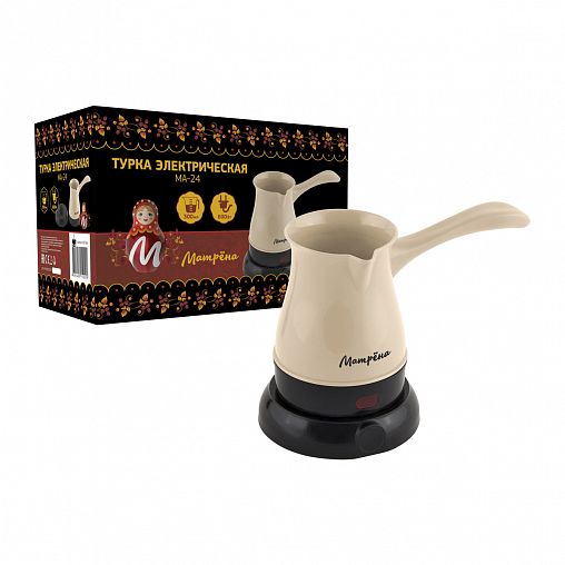 Кофеварка-турка электрическая Матрена МА-24, 600 Вт, 300 мл фото