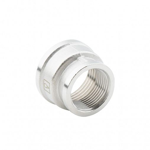 Муфта переходная латунная никелированная Alato с внутренней резьбой 1" x 3/4" фото