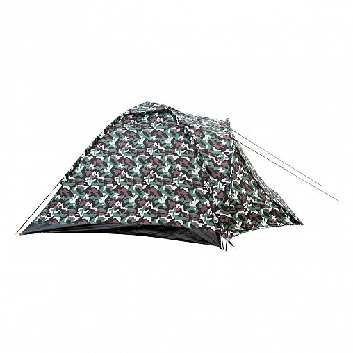Палатка туристическая Ecos Лес 4, с тамбуром, (210 + 100) x 210 x 130 см фото