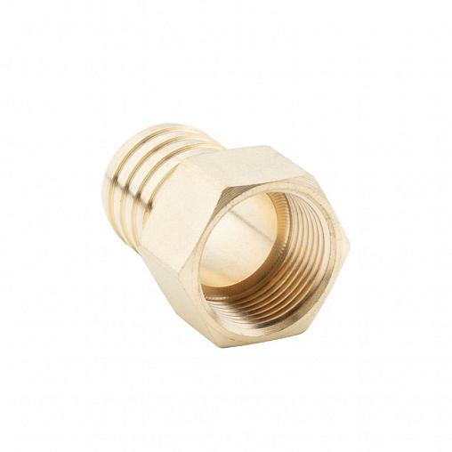 Штуцер латунный для шланга Alato с внутренней резьбой 3/4", 18 мм фото