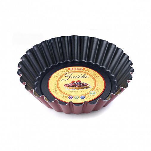 Форма для выпечки Scovo Забава, с антипригарным покрытием, 24 см фото