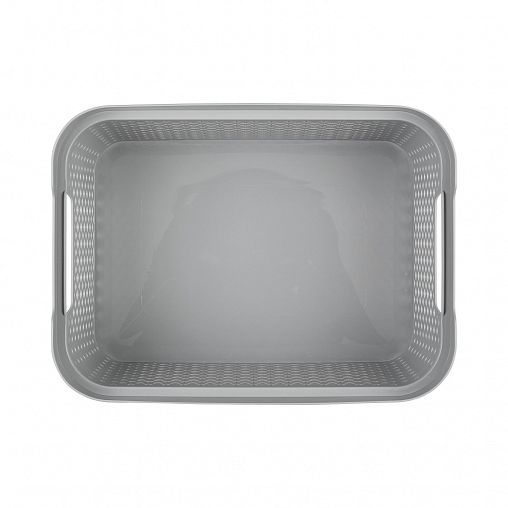 Корзина Plast Team Stockholm, 26,5 x 19,5 x 14 см, серый шторм фото