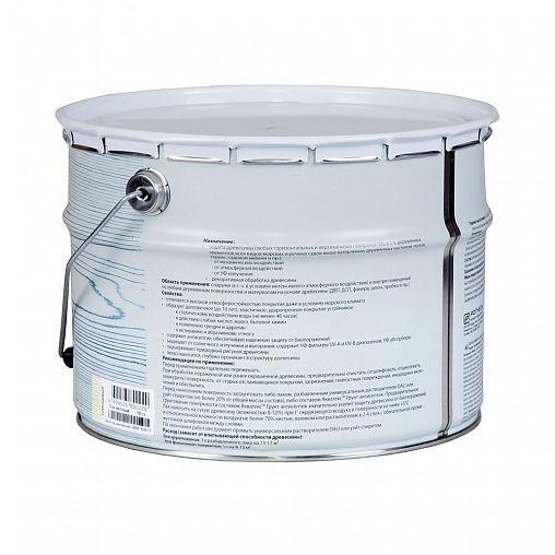 Лак яхтный Eurotex, алкидно-уретановый, полуматовый, 10 л фото