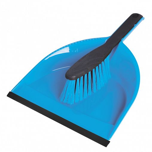 Набор для подметания Azur Клип (щетка-сметка + совок с резинкой) фото