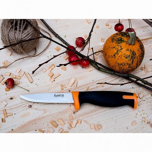 Нож универсальный Plantic by Fiskars, в чехле, 218 мм фото