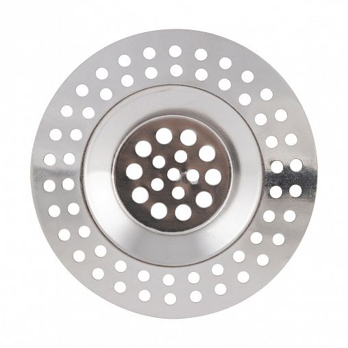 Ситечко для раковины Рыжий кот, металл, d 7,5 см фото