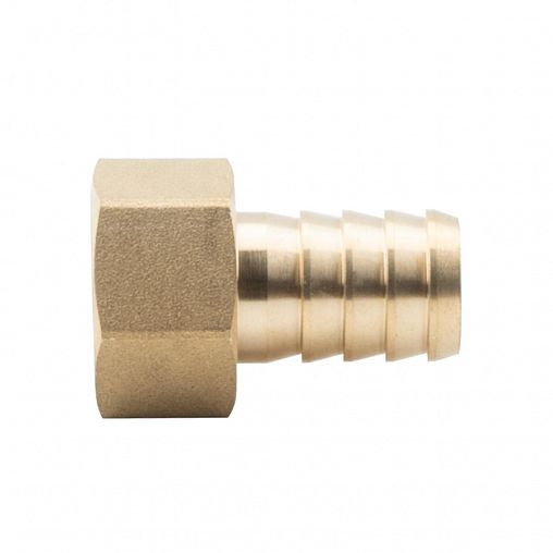 Штуцер латунный для шланга Alato с внутренней резьбой 1/2", 14 мм фото