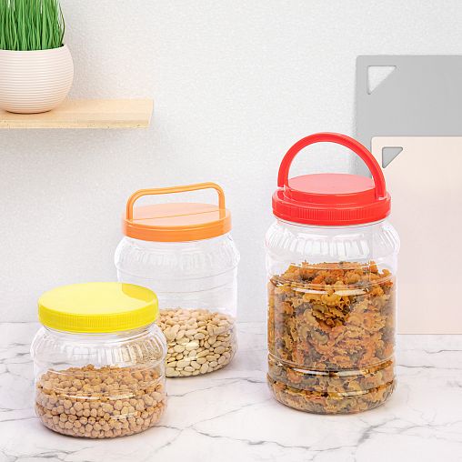 Бидон ПЭТ Альтернатива, с крышкой и ручкой, 1,5 л фото