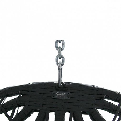 Кресло подвесное Garden story Кокон XL, 102 х 130 х 204 см, каркас черный фото