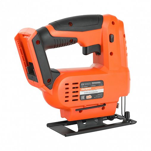 Лобзик аккумуляторный Patriot LS 500UES, 18 В, Li-ion, без АКБ и ЗУ фото