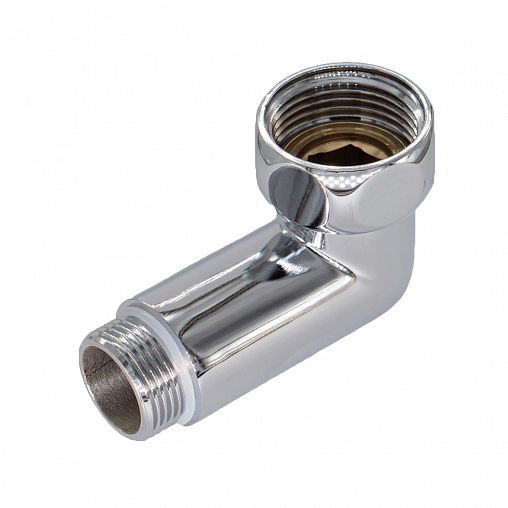 Уголок для монтажа полотенцесушителя СТМ CPLM0134, 1" x 1/2", внутренняя/наружная резьба фото