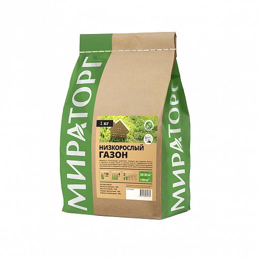 Семена газона Мираторг Низкорослый, 1 кг фото