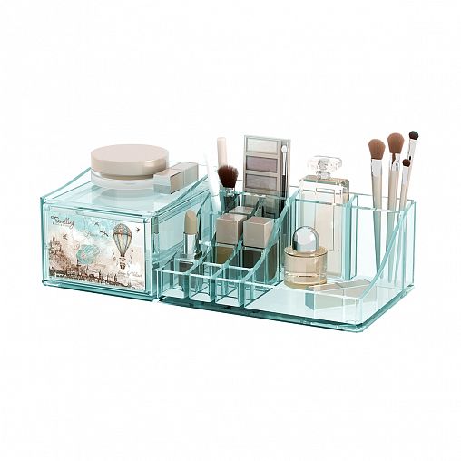 Органайзер для косметики и аксессуаров Valiant Travelling, 30,5 x 15,3 x 9 см фото