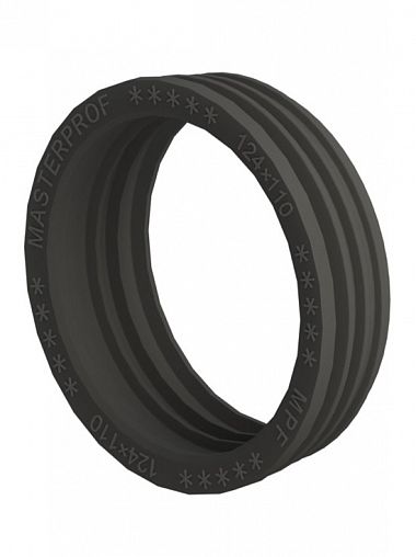 Манжета для канализации MasterProf, ТЭП, d 124 х 110 мм, черная фото