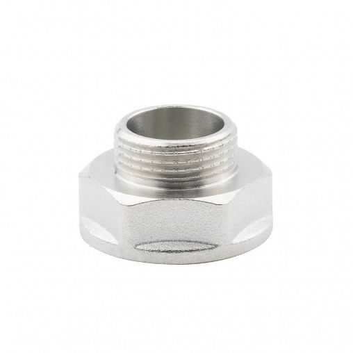 Переходник латунный никелированный Alato внутренняя-наружная резьба 1" x 3/4" фото