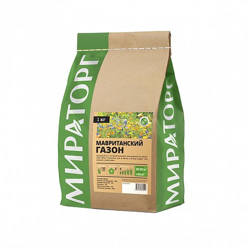 Семена газона Мираторг Мавританский, 1 кг фото