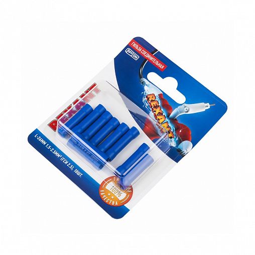 Соединительная гильза изолированная Rexant ГСИ, 26 мм, 1,5 - 2,5 мм², синяя, 10 шт фото