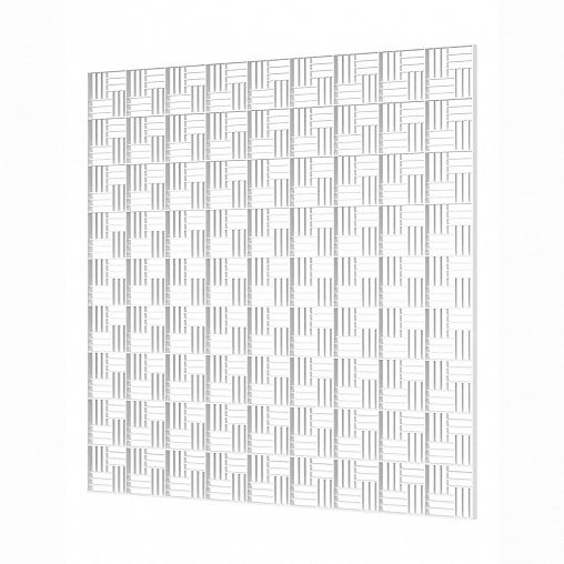 Потолочная вентиляционная решетка Era П6060ДП fusion, пластик, 595 x 595 мм фото