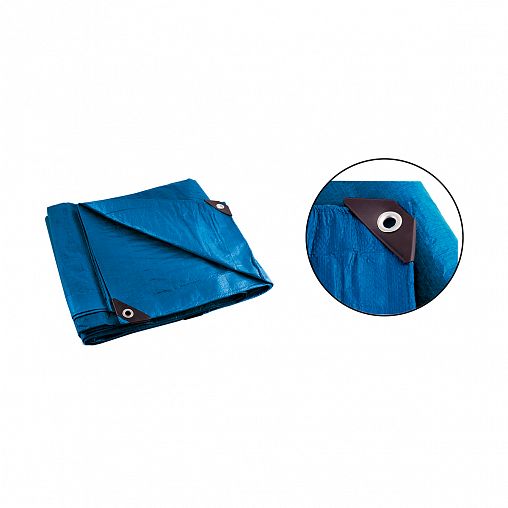 Тент универсальный защитный Ecos 4 x 4 м (60 г/м²) фото