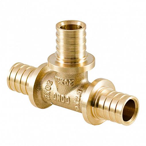 Тройник аксиальный ONDO, латунный, 16 x 16 x 16 мм фото