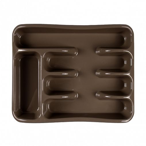 Лоток для столовых приборов Violet, 33 x 25,8 x 5,4 см, капучино фото