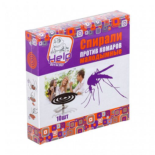 Спирали от комаров Help, 10 шт фото